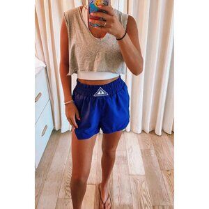 FREE PEOPLE Movement Next Round Shorts in Outer Space Size Small